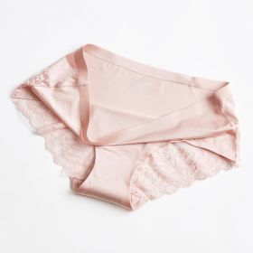 One Piece Women's Underpants Briefs (Option: Pink-3XL)